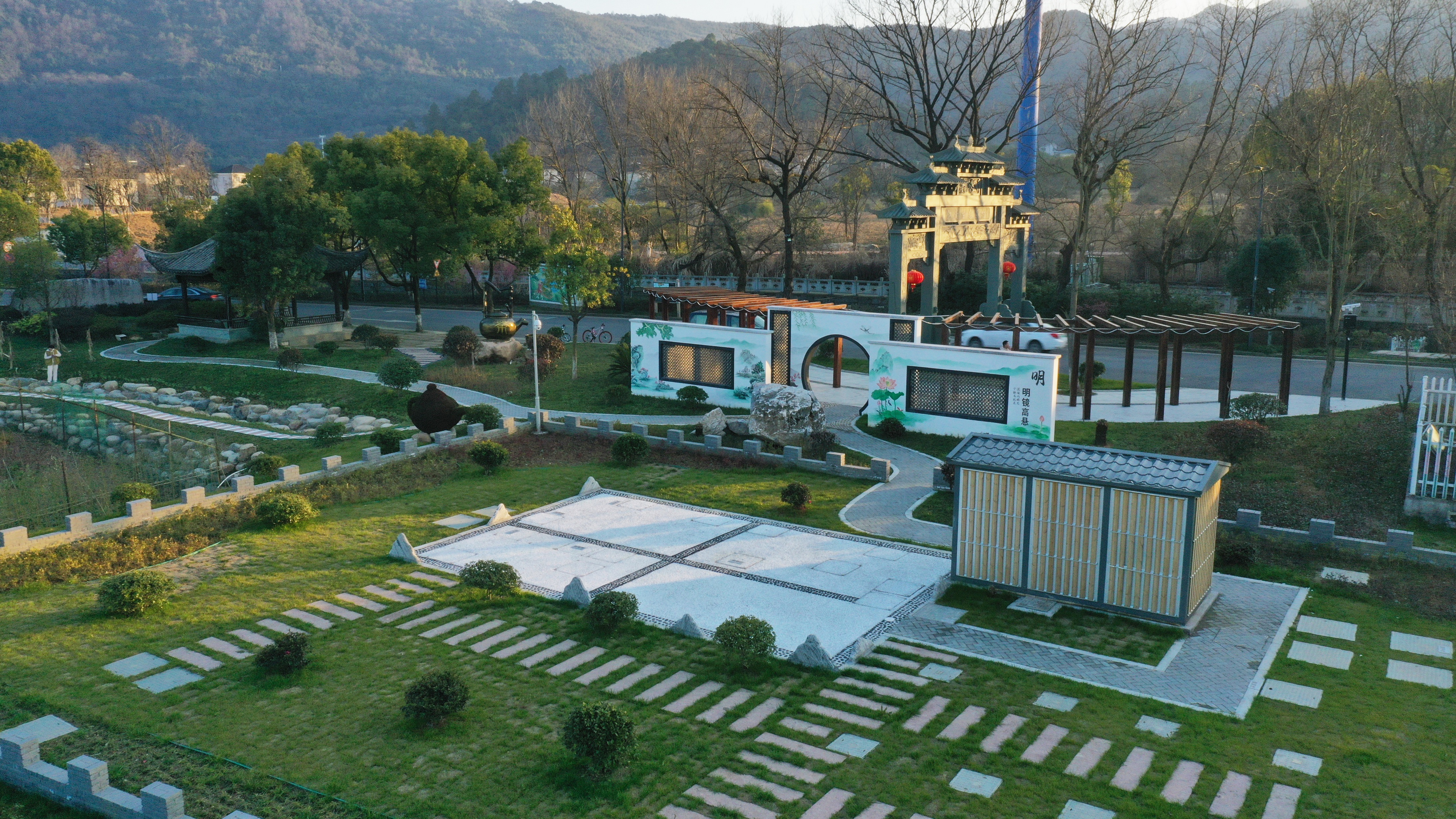 杭州西湖区双灵农村污水“零直排村”项目